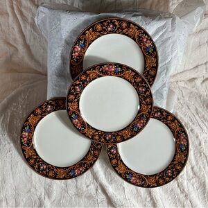 Set of 4 Vitromaster "Abundance" Dinner Plates - Retired 1993 Pattern